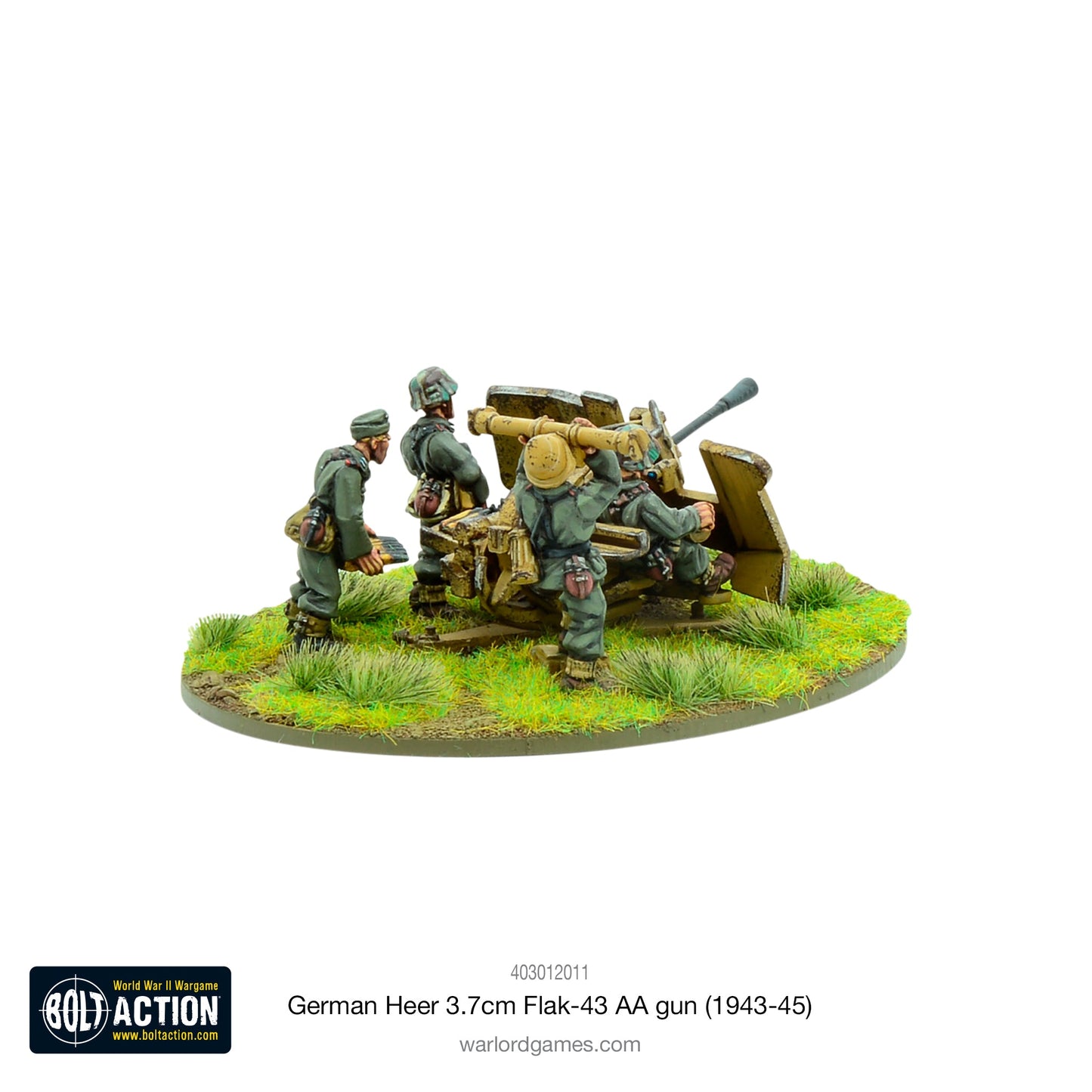 Bolt Action: German - German Heer 3.7cm Flak-43 AA gun (1943-45)