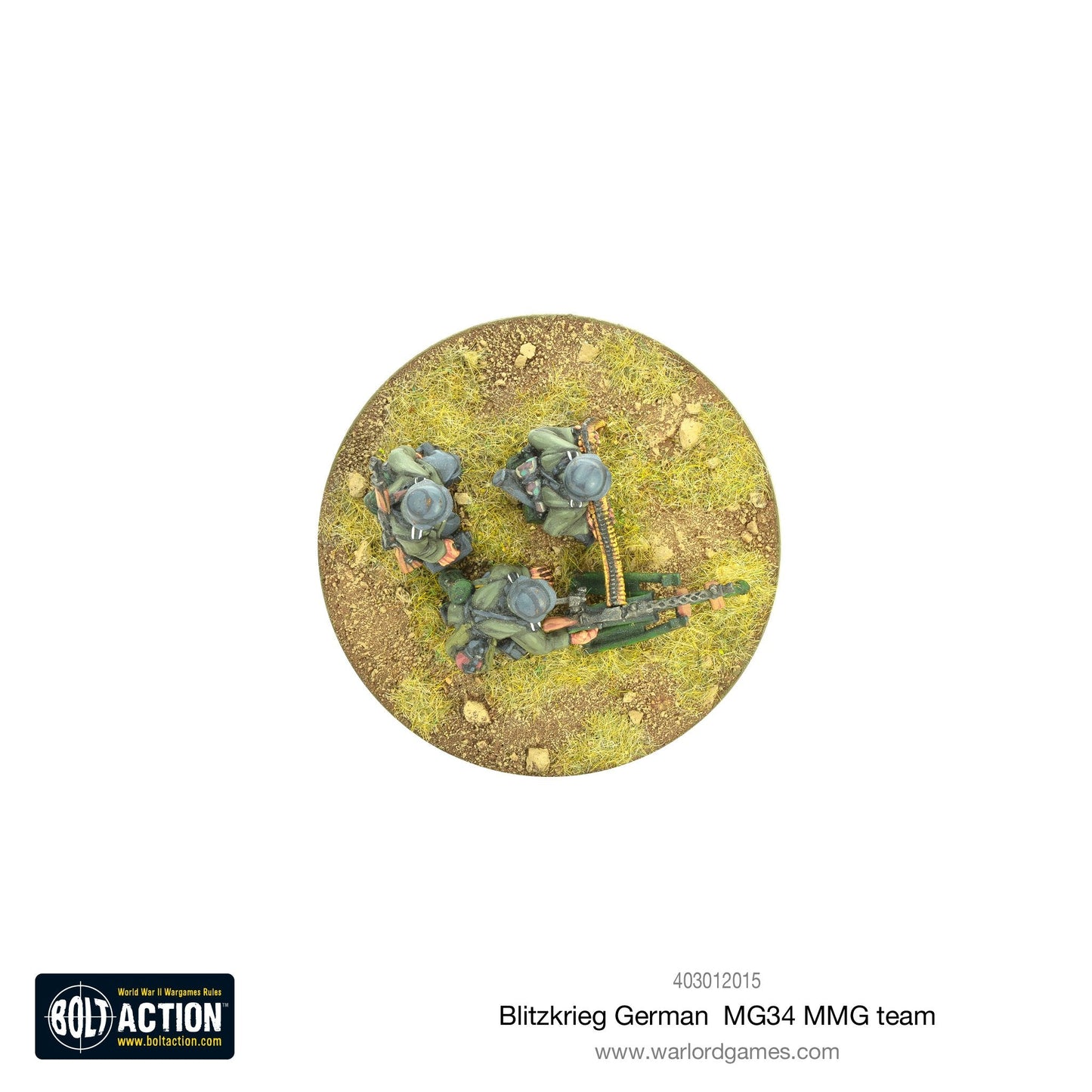 Bolt Action: German - Blitzkrieg German MG34 MMG team (1939-42)