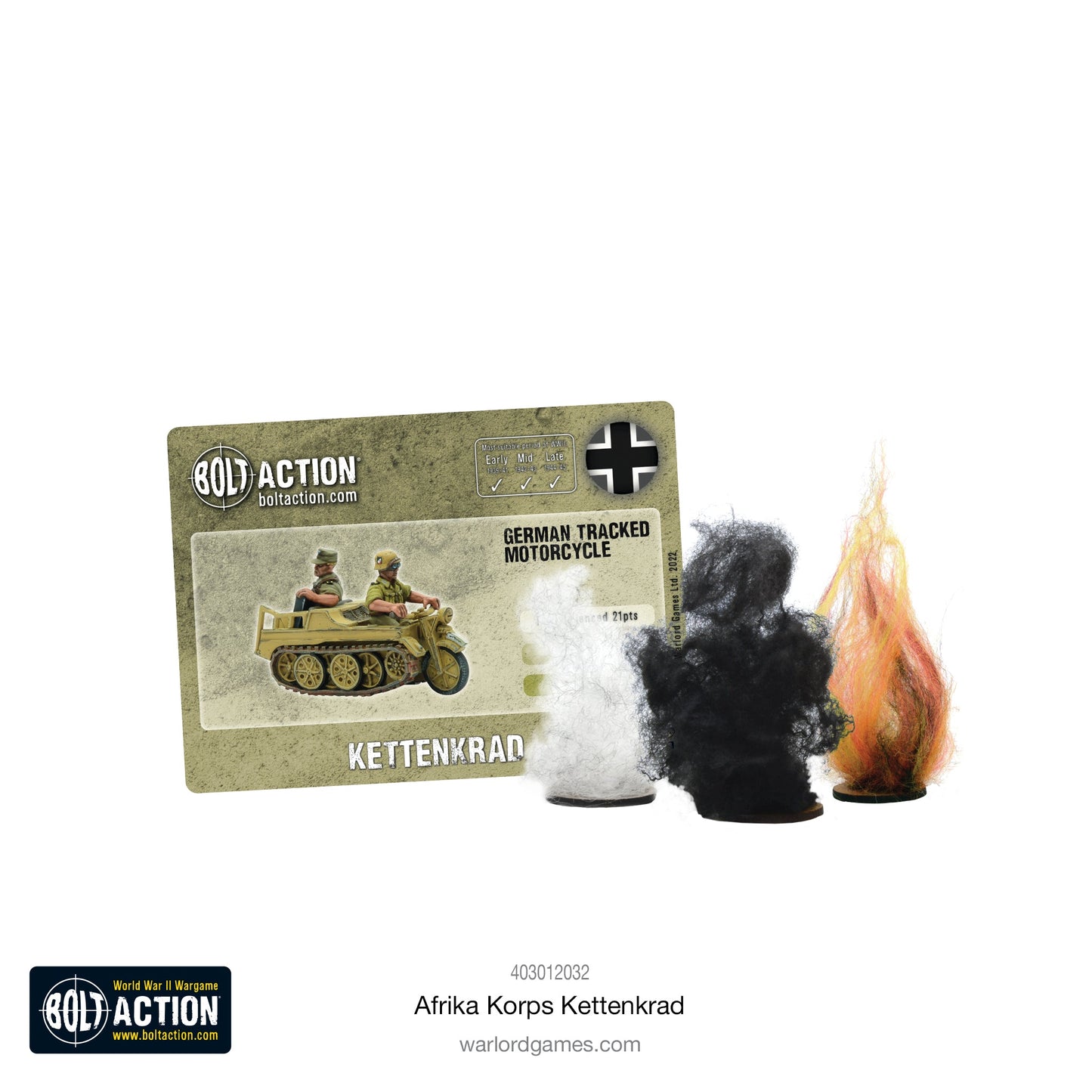 Bolt Action: German - Afrika Korps Kettenkrad