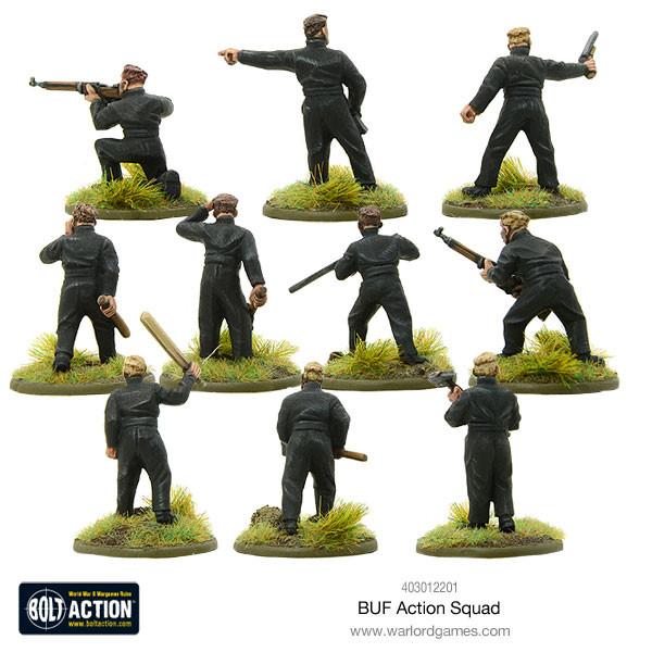 Bolt Action: German - BUF Action Squad