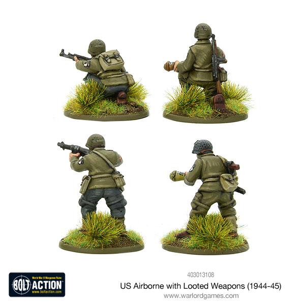 Bolt Action: USA - US Airborne with looted German weapons (1944-45)