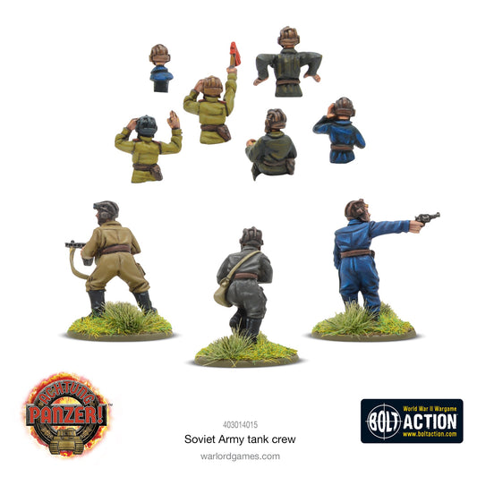 Achtung Panzer!: Soviet Tanks - Soviet Army Tank Crew