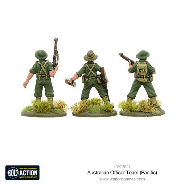 Bolt Action: Australian Officer Team (pacific)