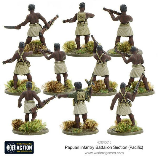 Bolt Action: Papuan Infantry Battalion section (Pacific)