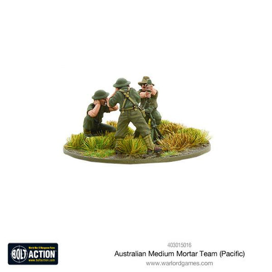 Bolt Action: Australian medium mortar team (Pacific)