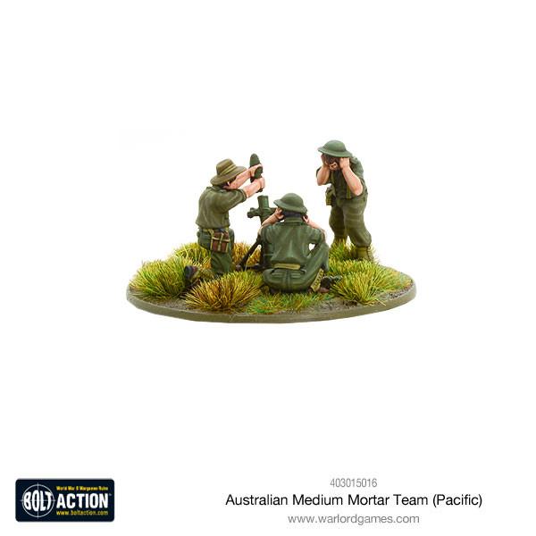 Bolt Action: Australian medium mortar team (Pacific)