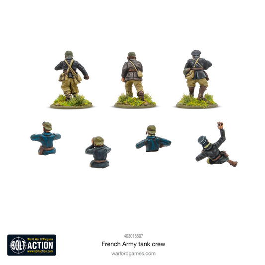 Achtung Panzer!: French Army tank crew