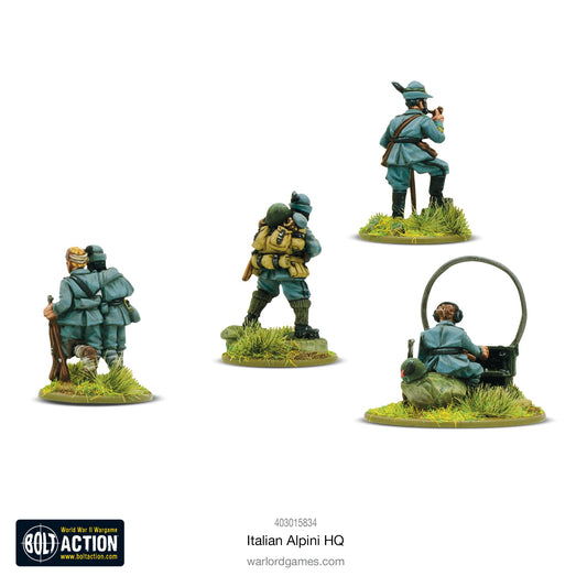 Bolt Action: Italian Alpini HQ