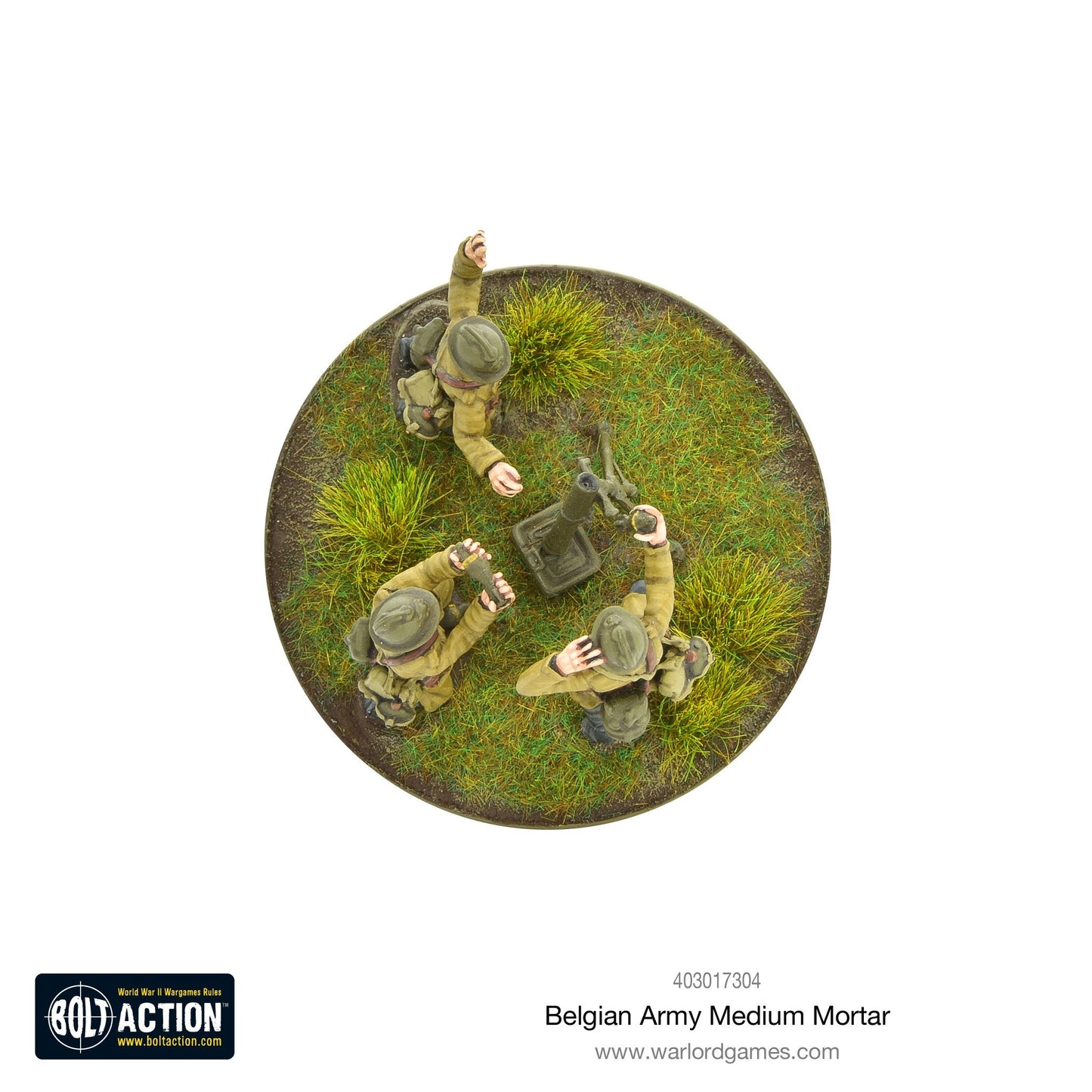 Bolt Action: Belgian Army medium mortar