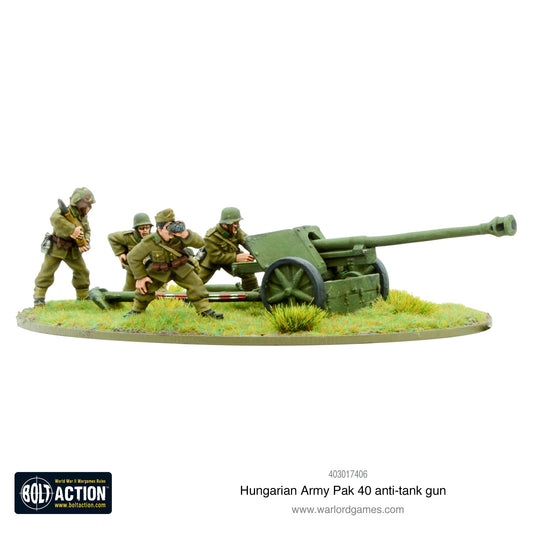 Bolt Action: Hungarian Army Pak 40 anti-tank gun