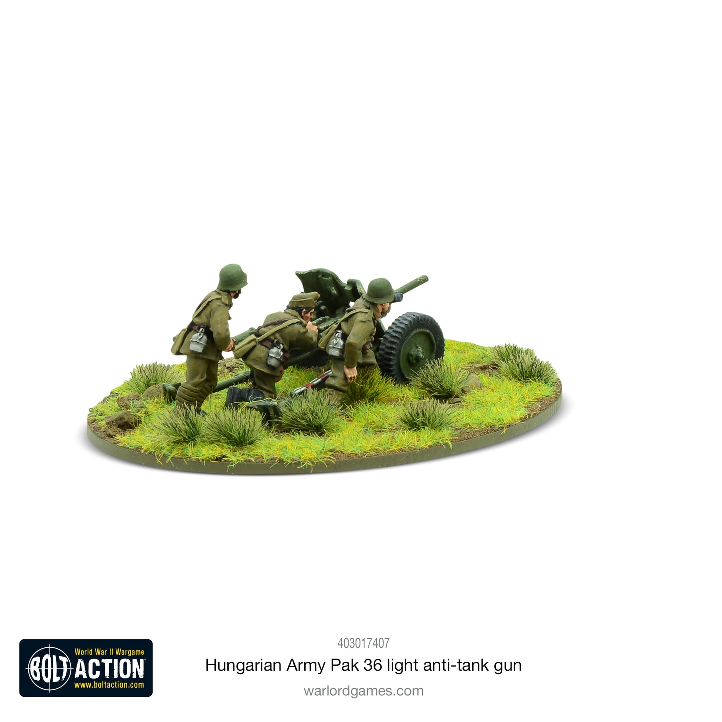 Bolt Action: Hungarian Army Pak 36 light anti-tank gun
