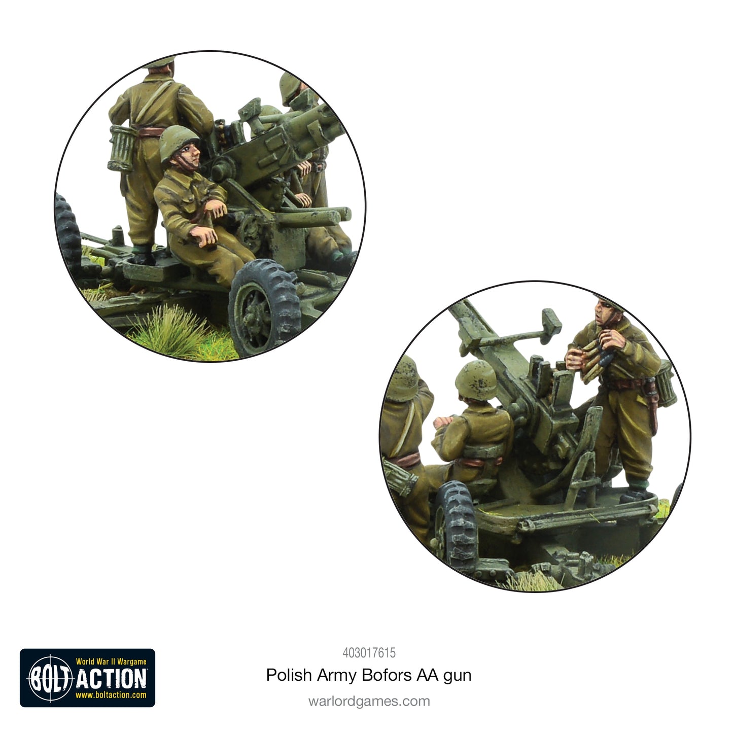 Bolt Action: Polish Army Bofors AA gun