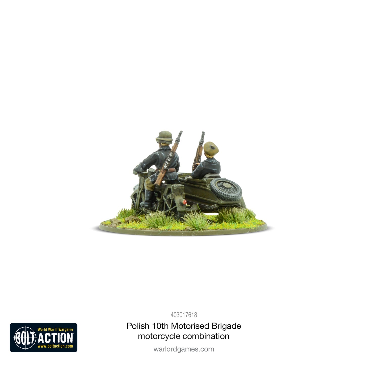 Bolt Action: Polish 10th Motorized Brigade motorcycle combination