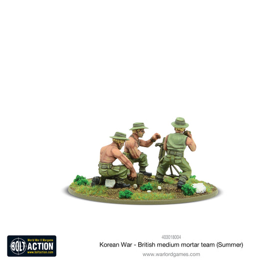 Bolt Action: Korean War: British Medium Mortar Team (Summer)