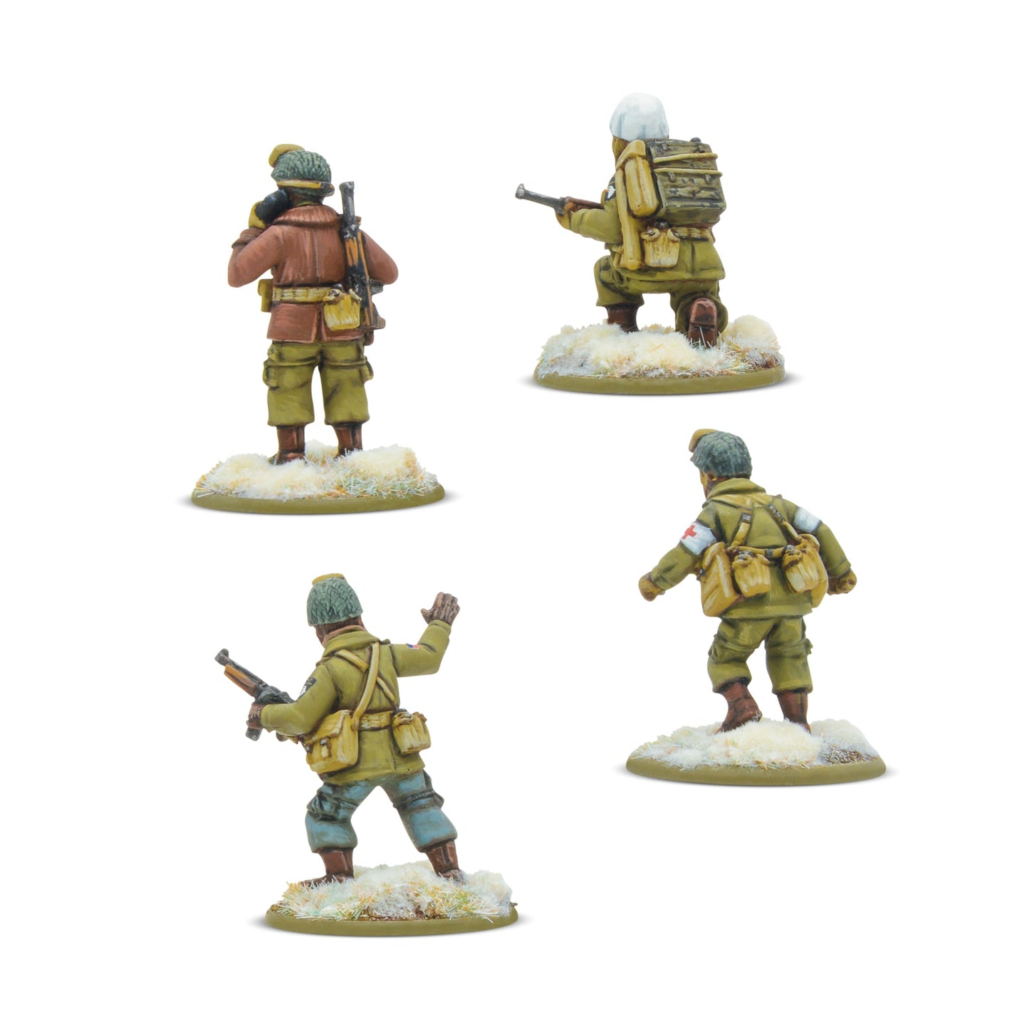 Bolt Action: USA - US Airborne (Winter) HQ