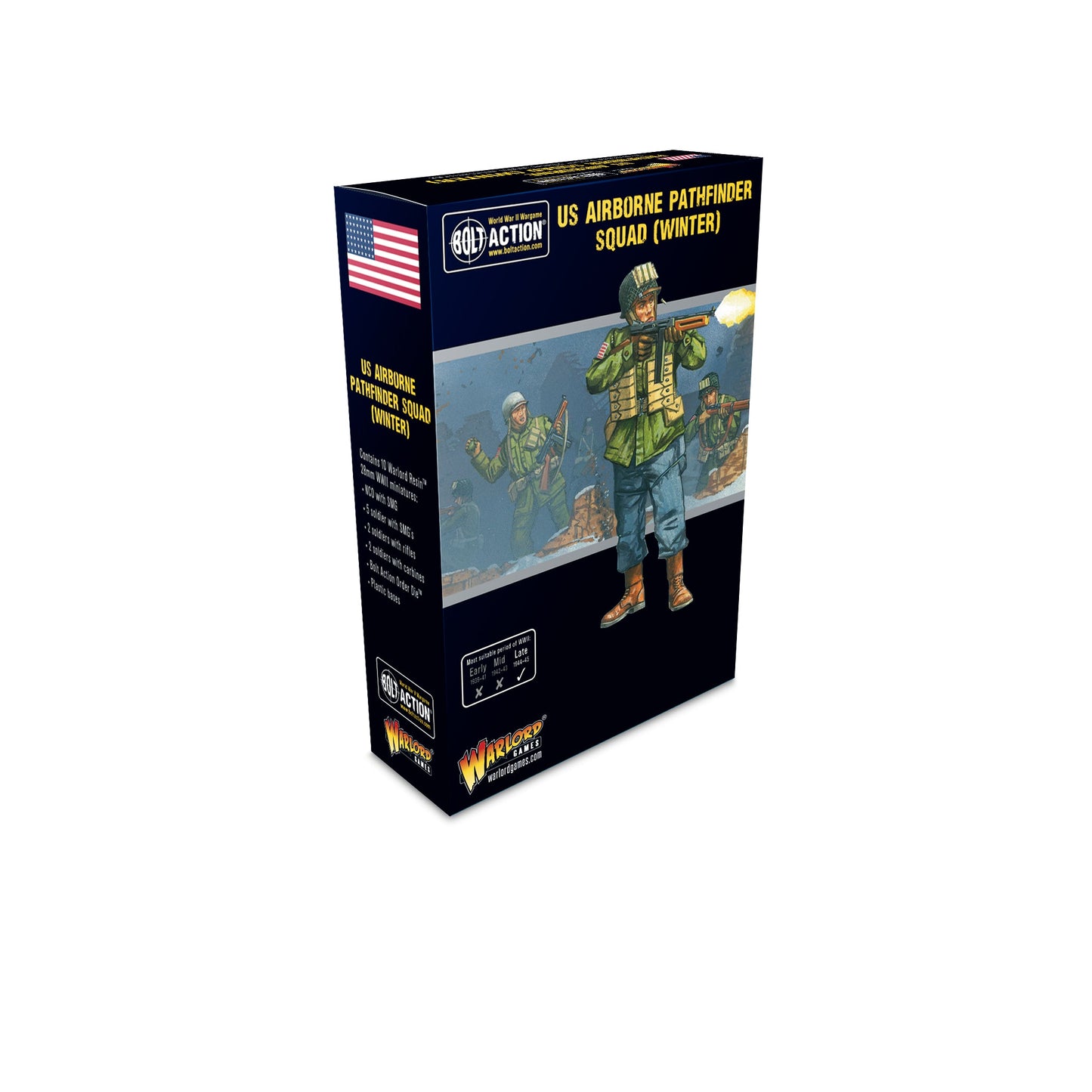 Bolt Action: USA - US Airborne (Winter) Pathfinder Squad