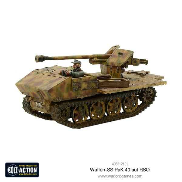 Bolt Action: German - Waffen-SS Pak 40 auf RSO