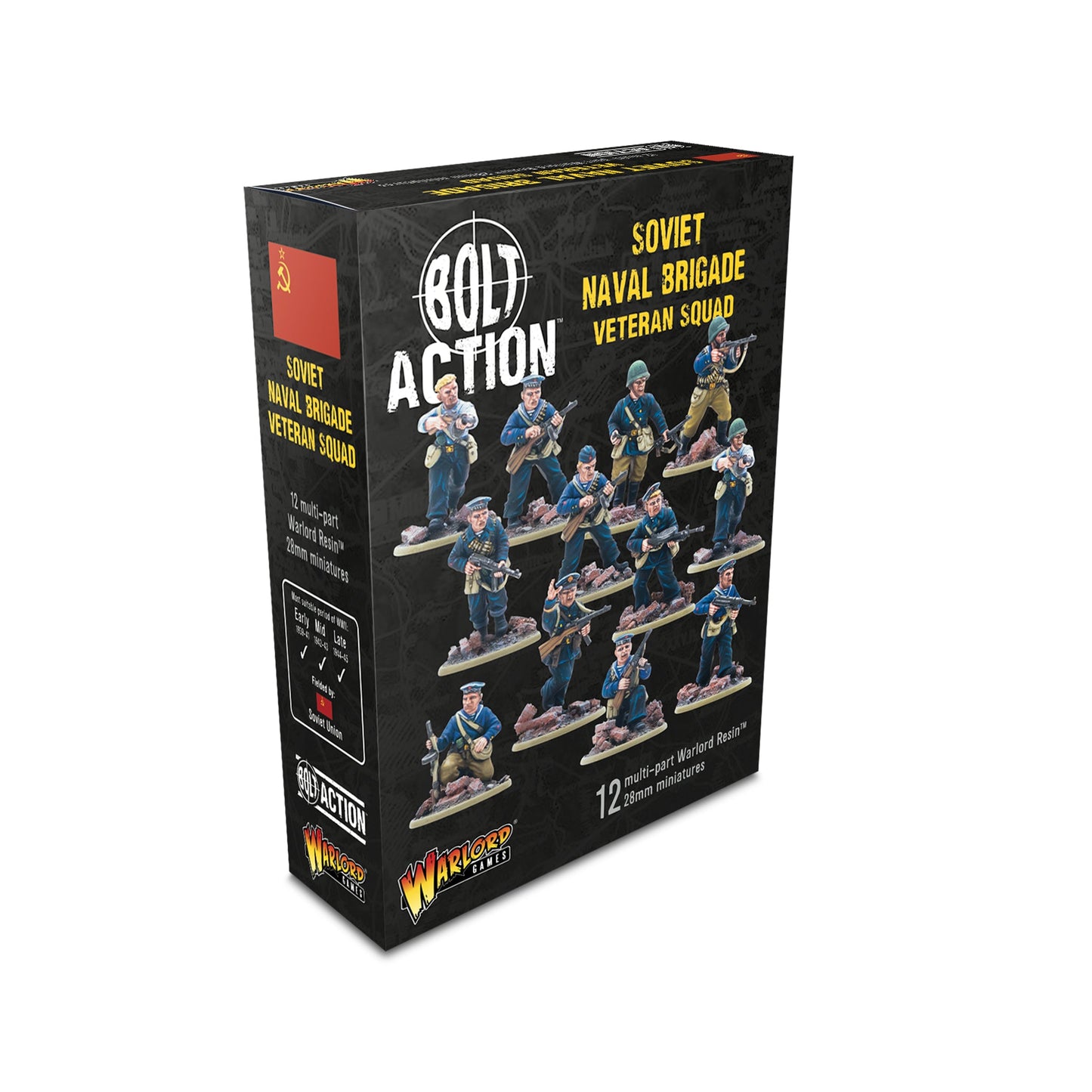 Bolt Action: Soviet - Soviet Naval Brigade veteran squad