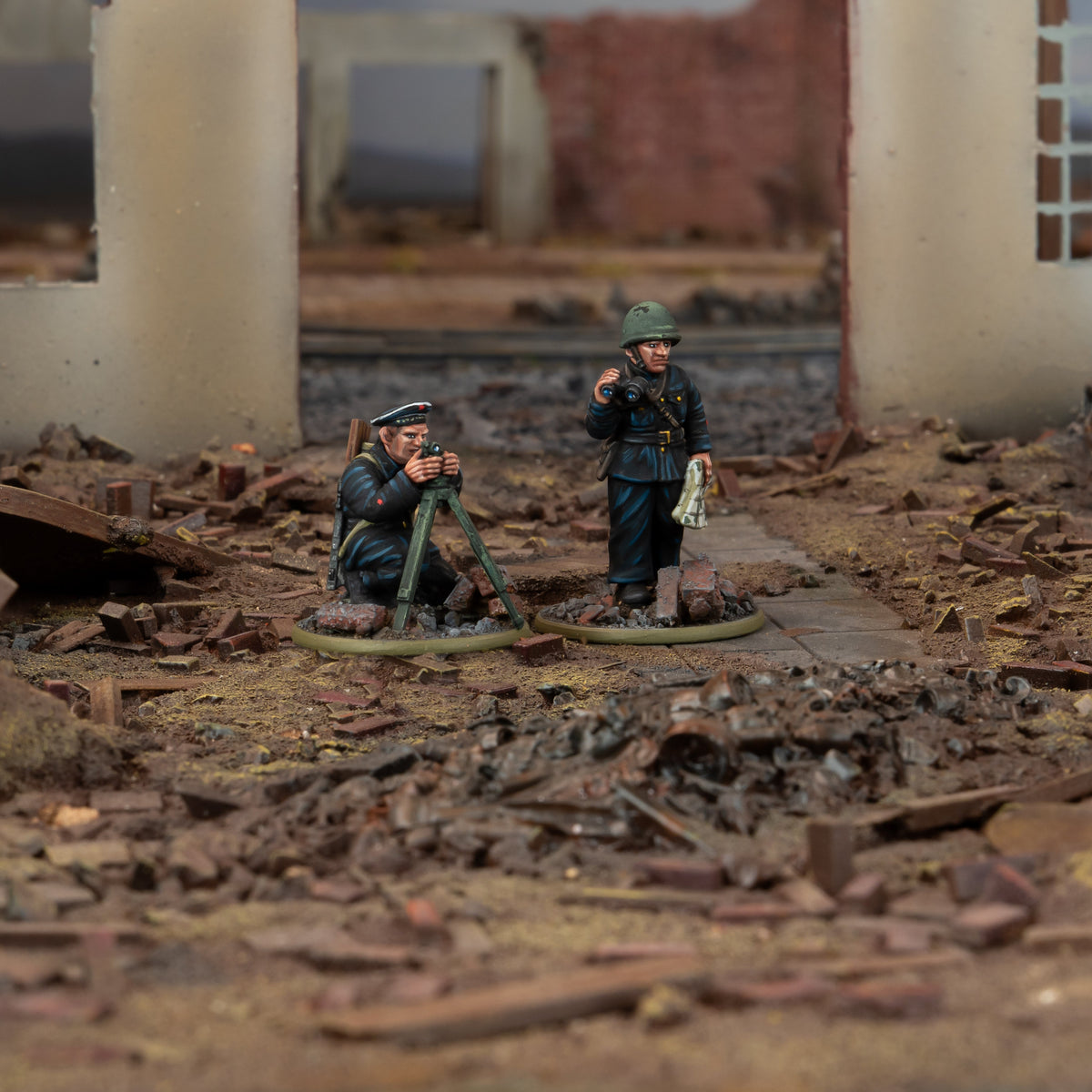 Bolt Action: Soviet - Soviet Naval Brigade Forward Observer Team