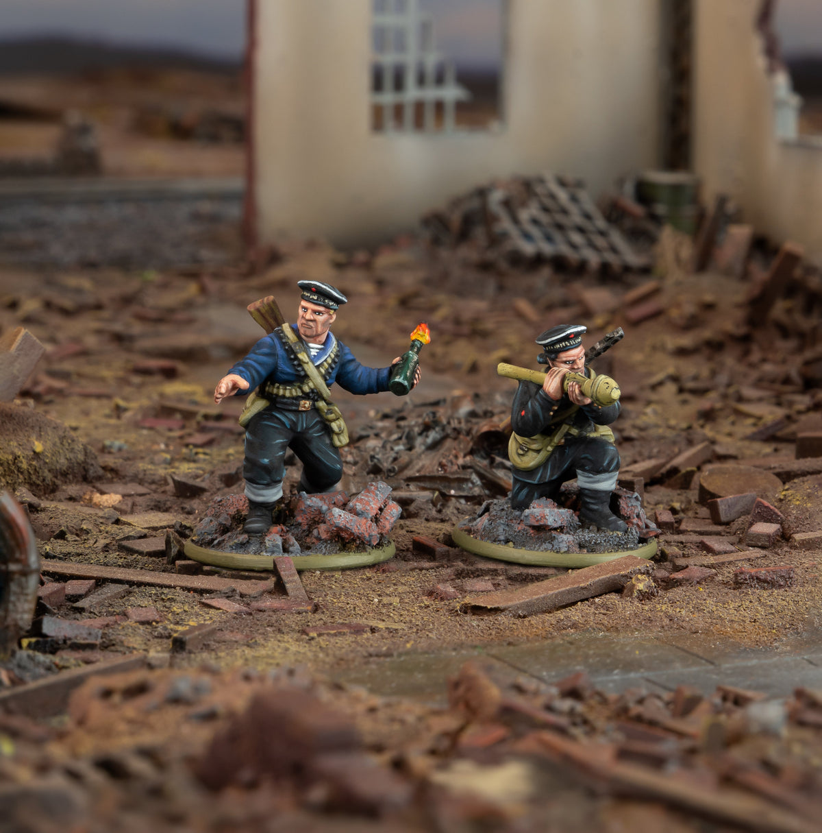Bolt Action: Soviet - Soviet Naval Brigade ‘Tank Hunters’ Anti-Tank Team