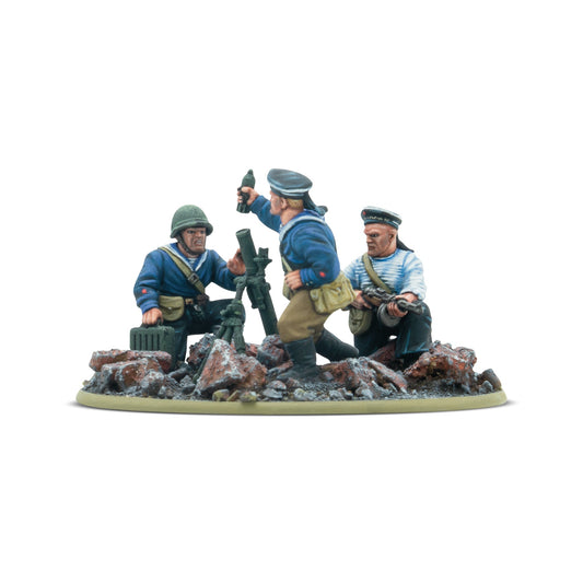 Bolt Action: Soviet - Soviet Naval Brigade Medium Mortar Team