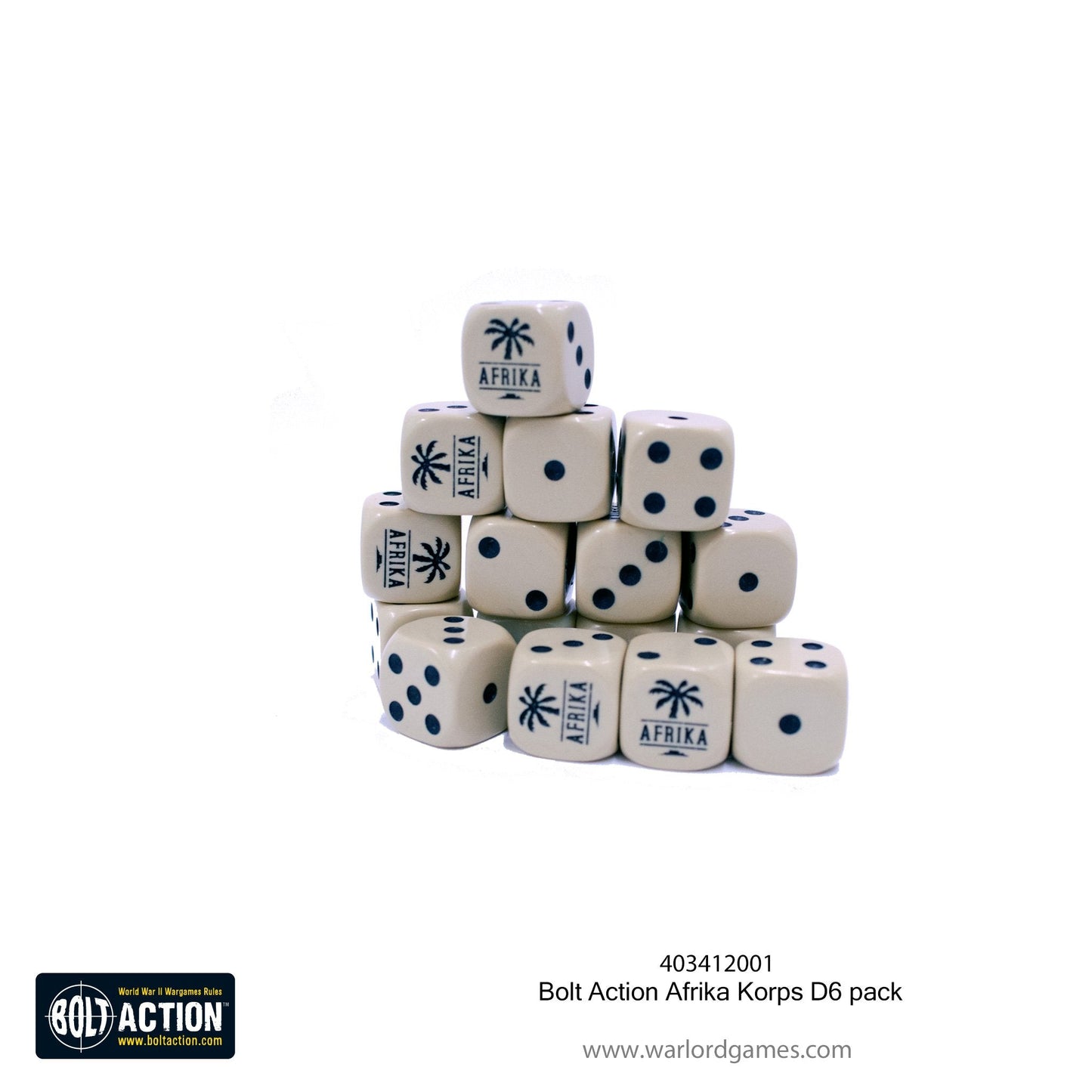 Bolt Action: German - Afrika Korps D6 pack
