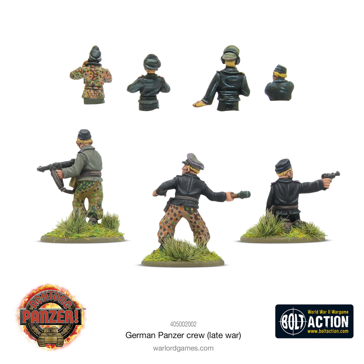 Achtung Panzer!: German Tanks - German Panzer Crew (Late War)