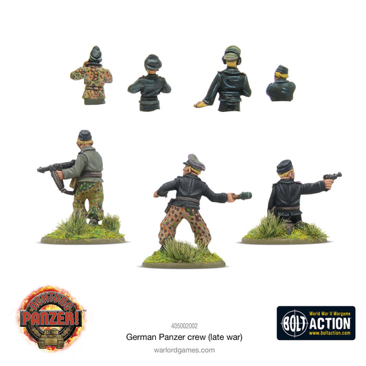 Achtung Panzer!: German Tanks - German Panzer Crew (Late War)