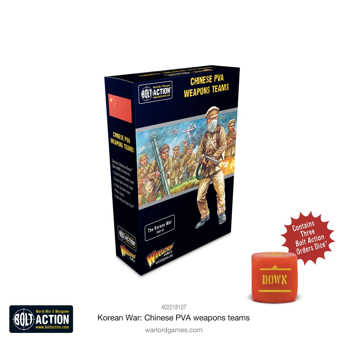 Bolt Action: Korean War: Chinese PVA weapons teams
