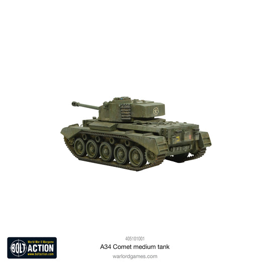 Achtung Panzer!: British Tanks - A34 Comet cruiser tank