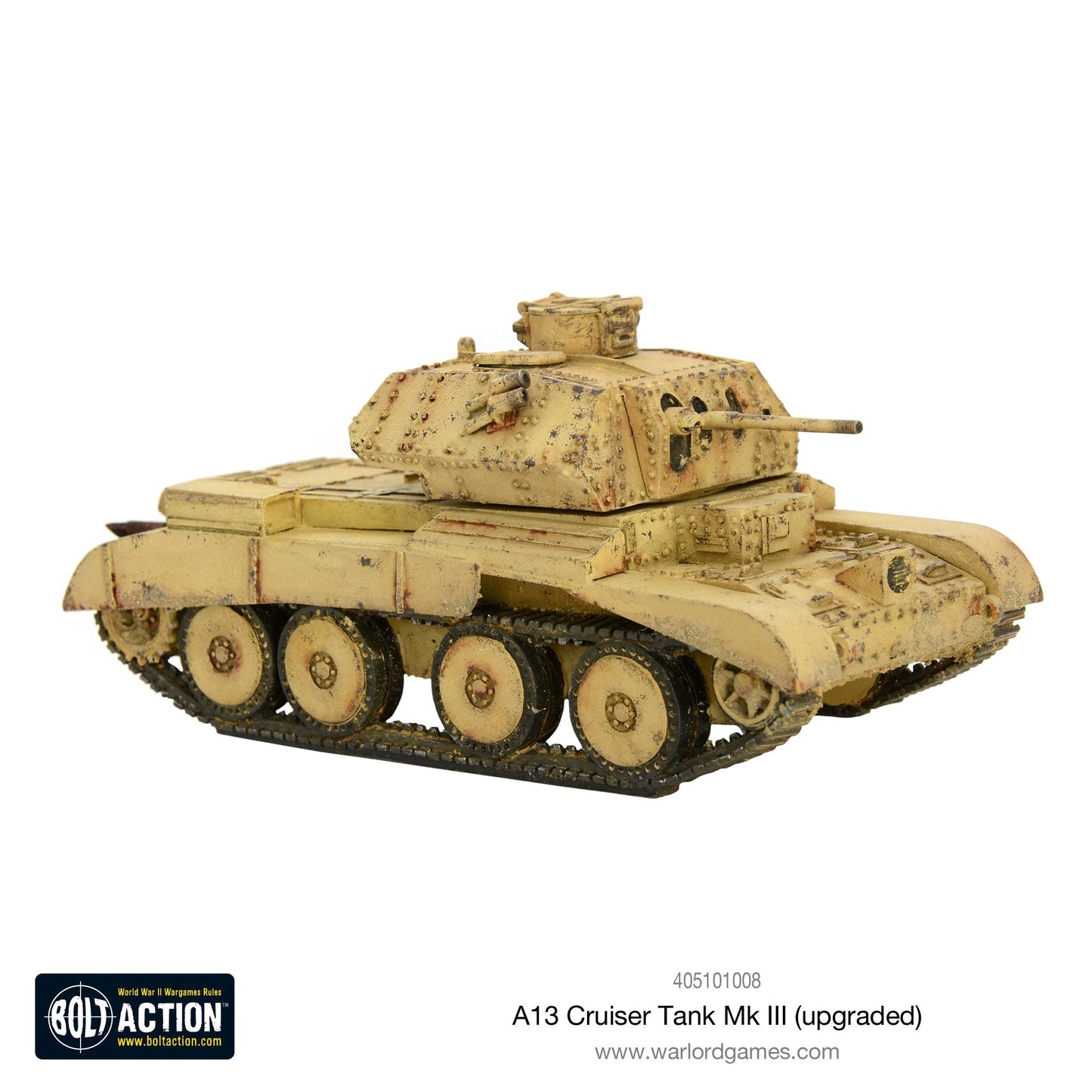 Bolt Action: A13 cruiser tank Mk III (upgraded)