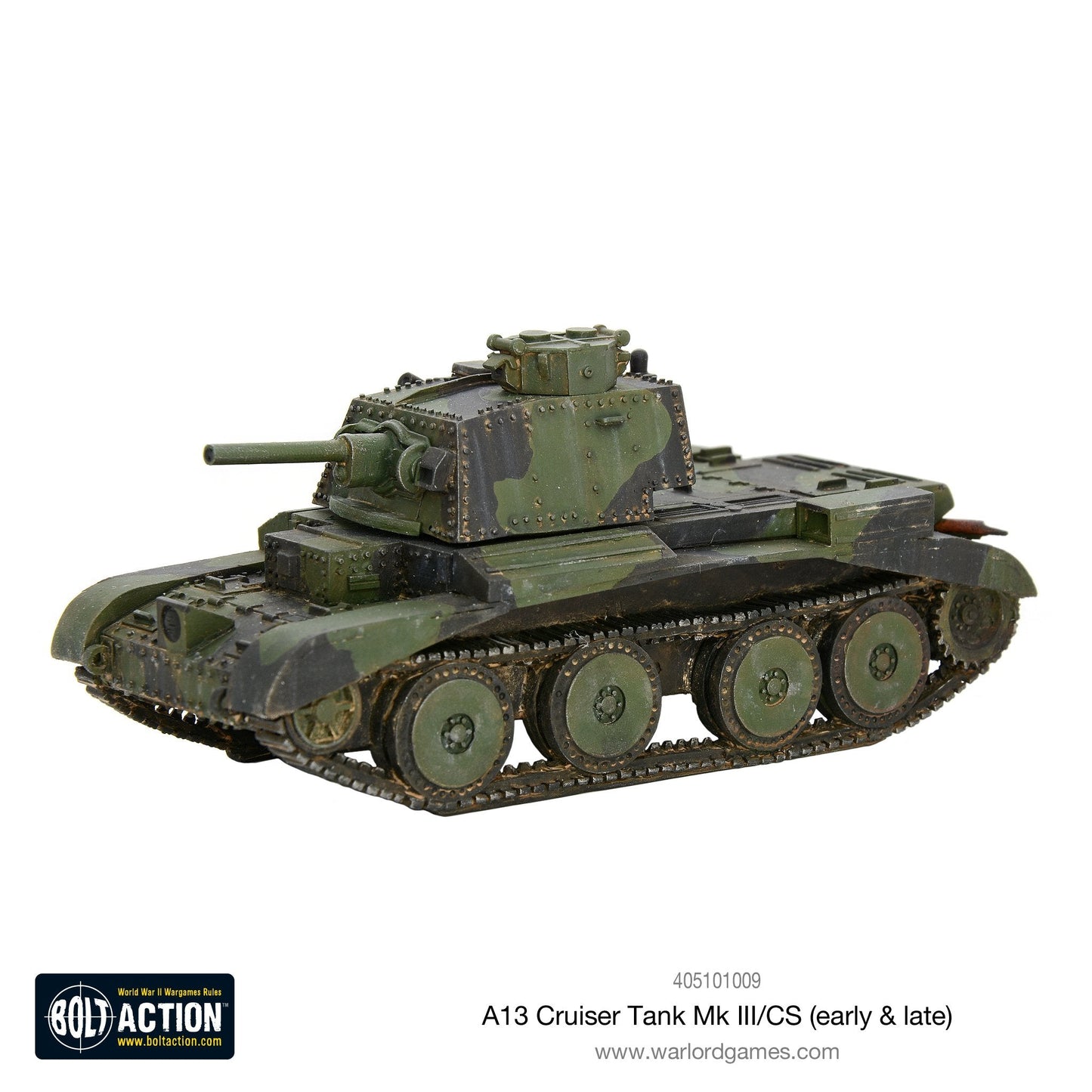 Bolt Action: A13 cruiser tank Mk III/CS (early & late)