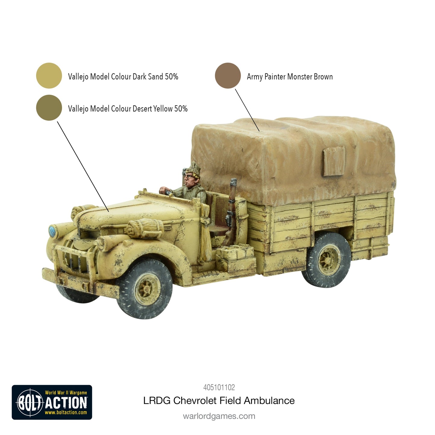 Bolt Action: LRDG Chevrolet Field Ambulance