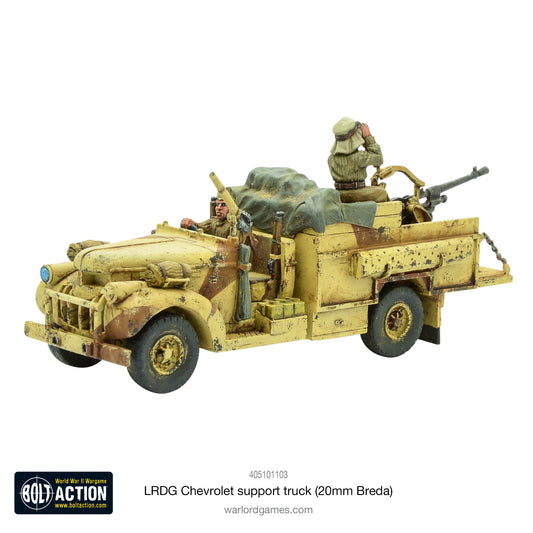 Bolt Action: LRDG Chevrolet support truck (20mm Breda)
