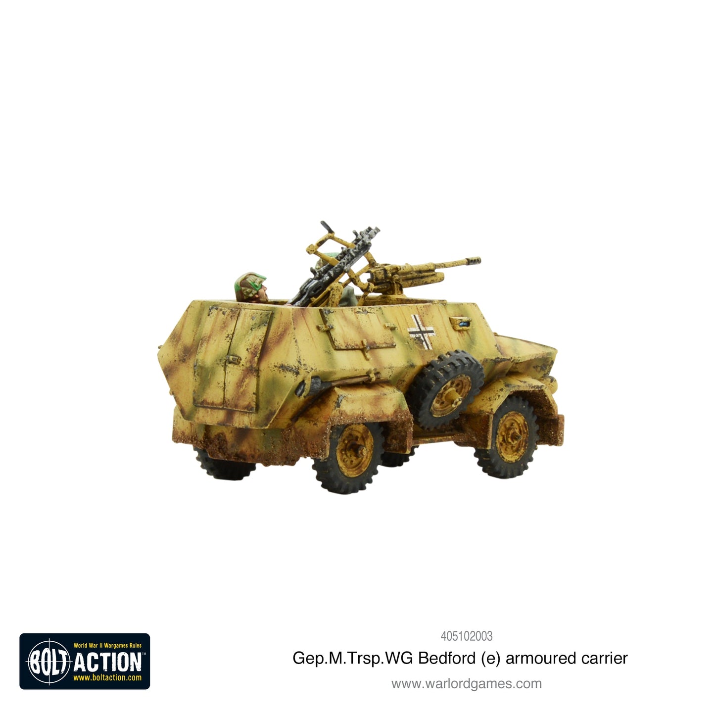 Bolt Action: German - Gep.M.Trsp.WG.Bedford (e) armoured-carrier