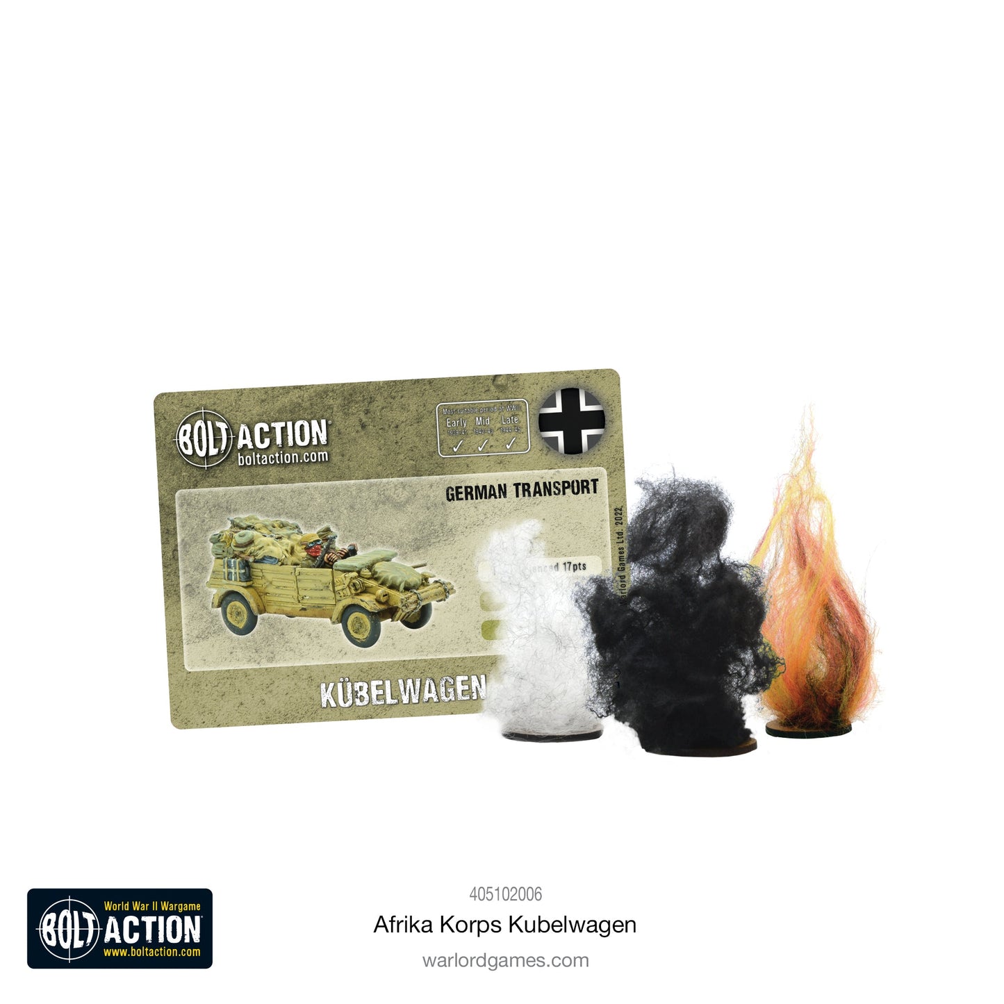 Bolt Action: German - Afrika Korps Kubelwagen