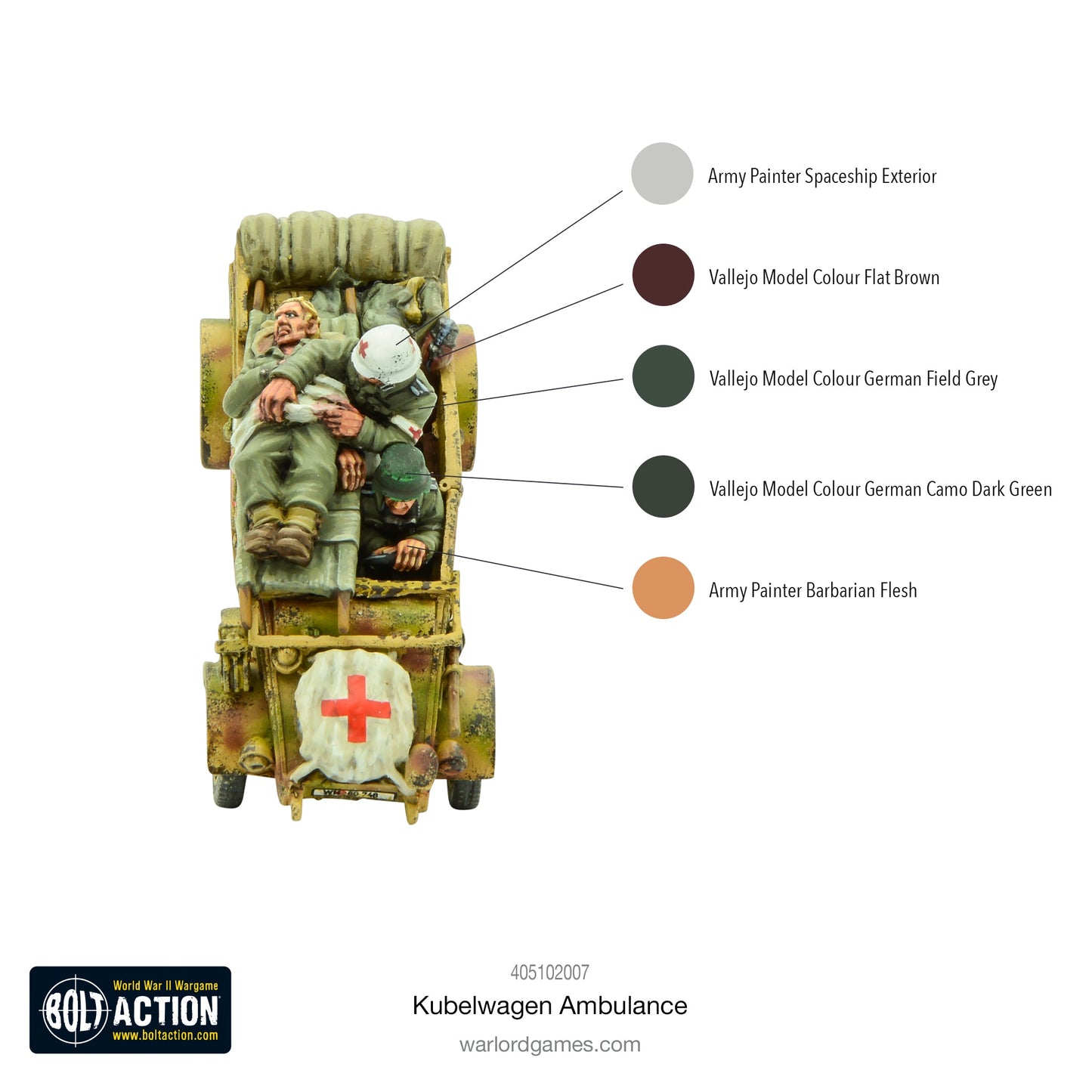 Bolt Action: German - Kubelwagen Ambulance