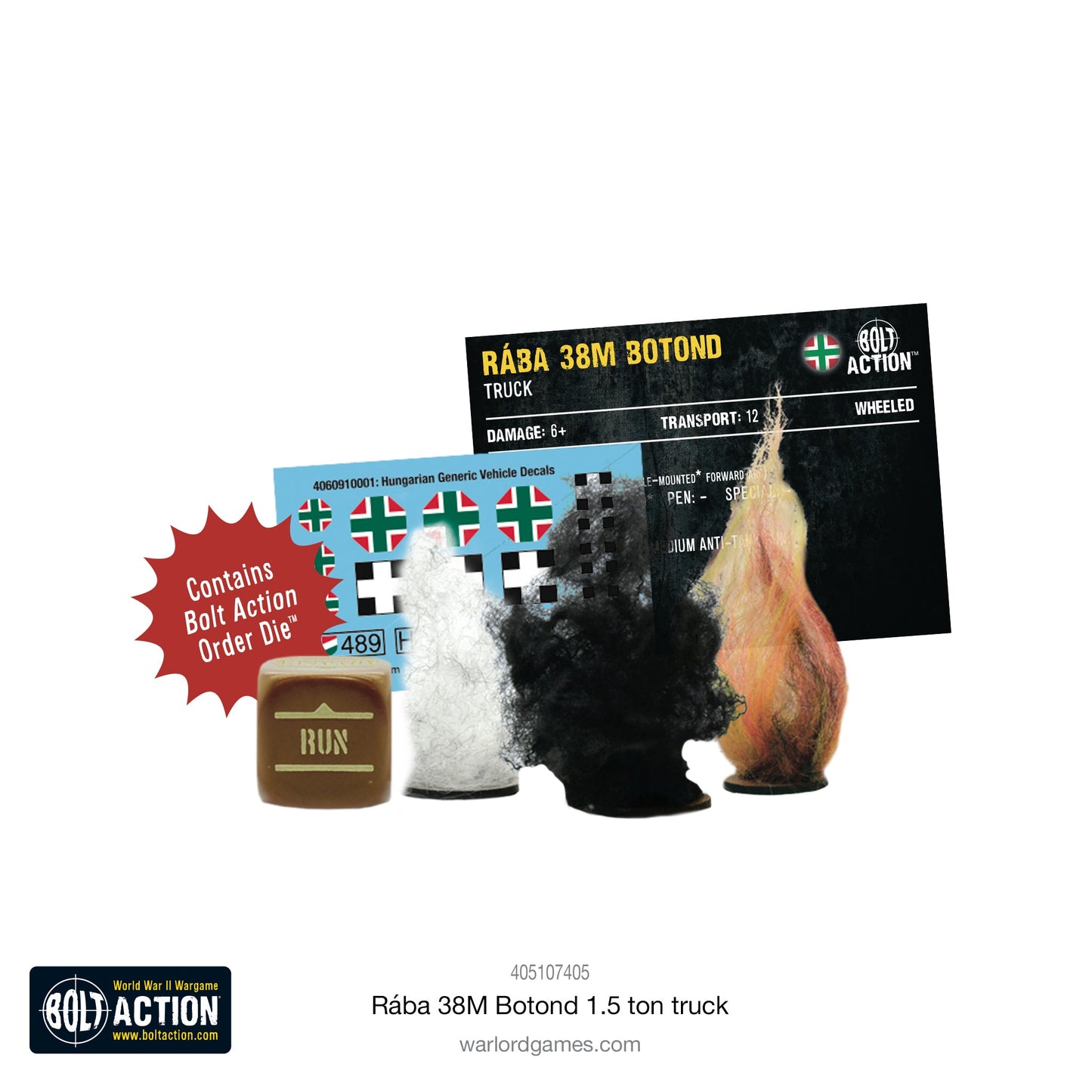 Bolt Action: Rába 38M Botond 1.5 Ton Truck