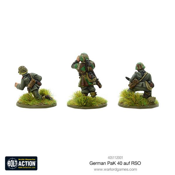 Bolt Action: German - German Pak 40 auf RSO