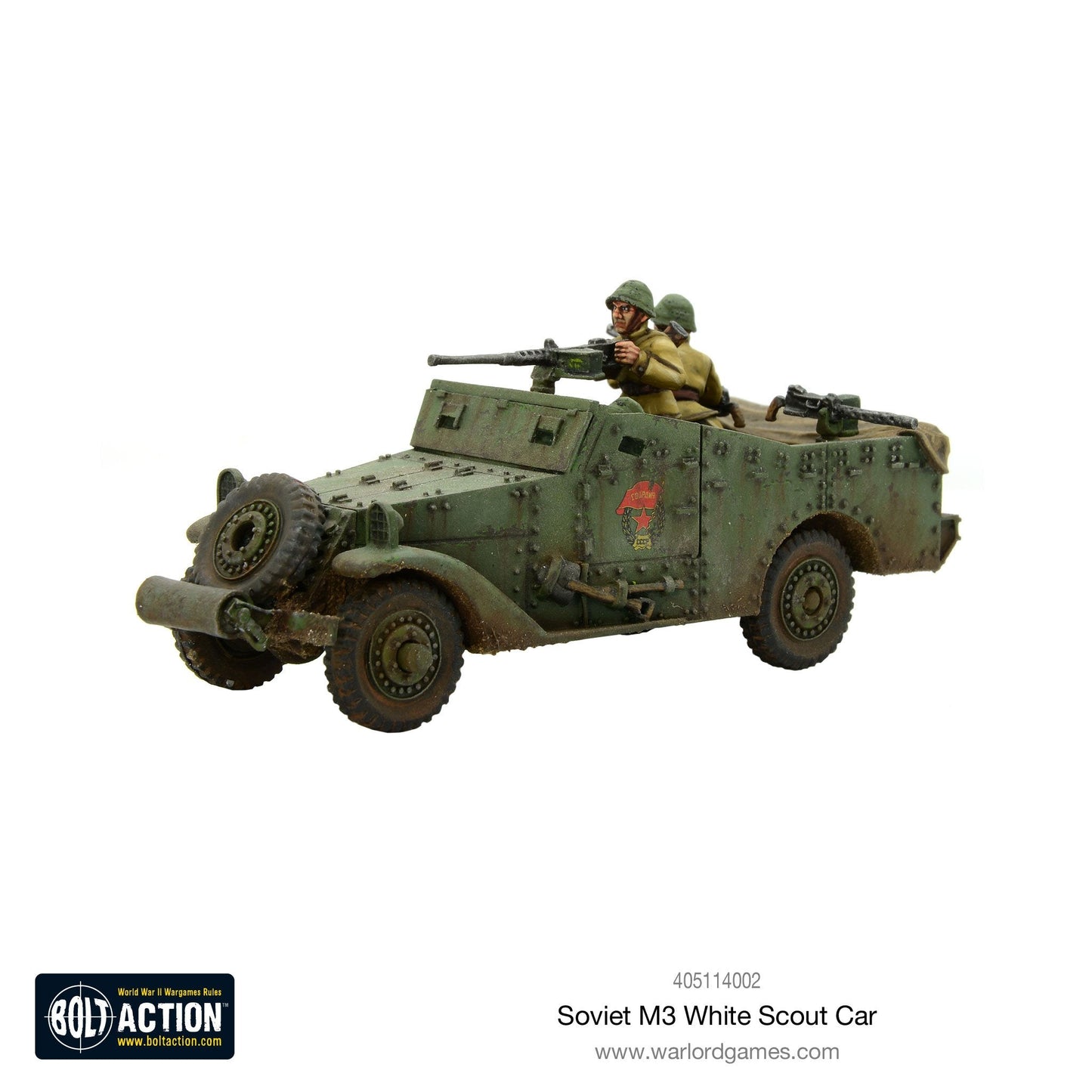 Bolt Action: Soviet White scout car