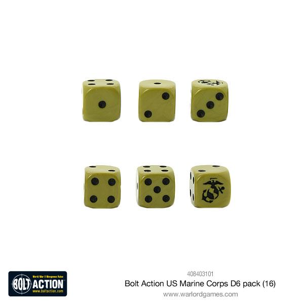 Bolt Action: USA - US Marine Corps D6 pack
