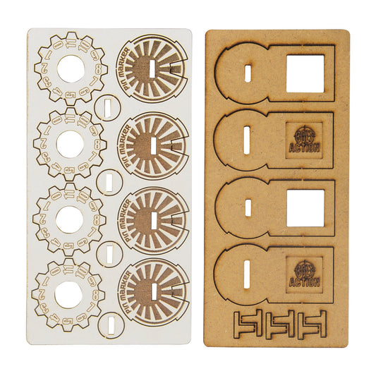 Bolt Action: Japan - MDF Unit Pin Markers - Japan