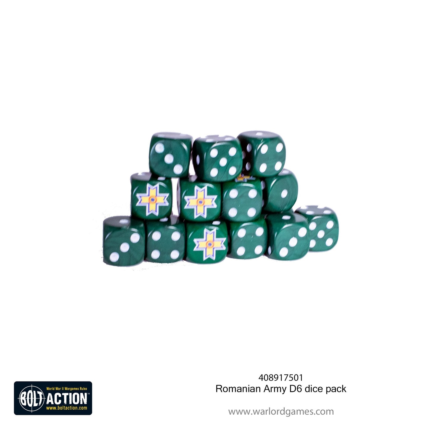 Bolt Action: Romanian Army D6 dice pack