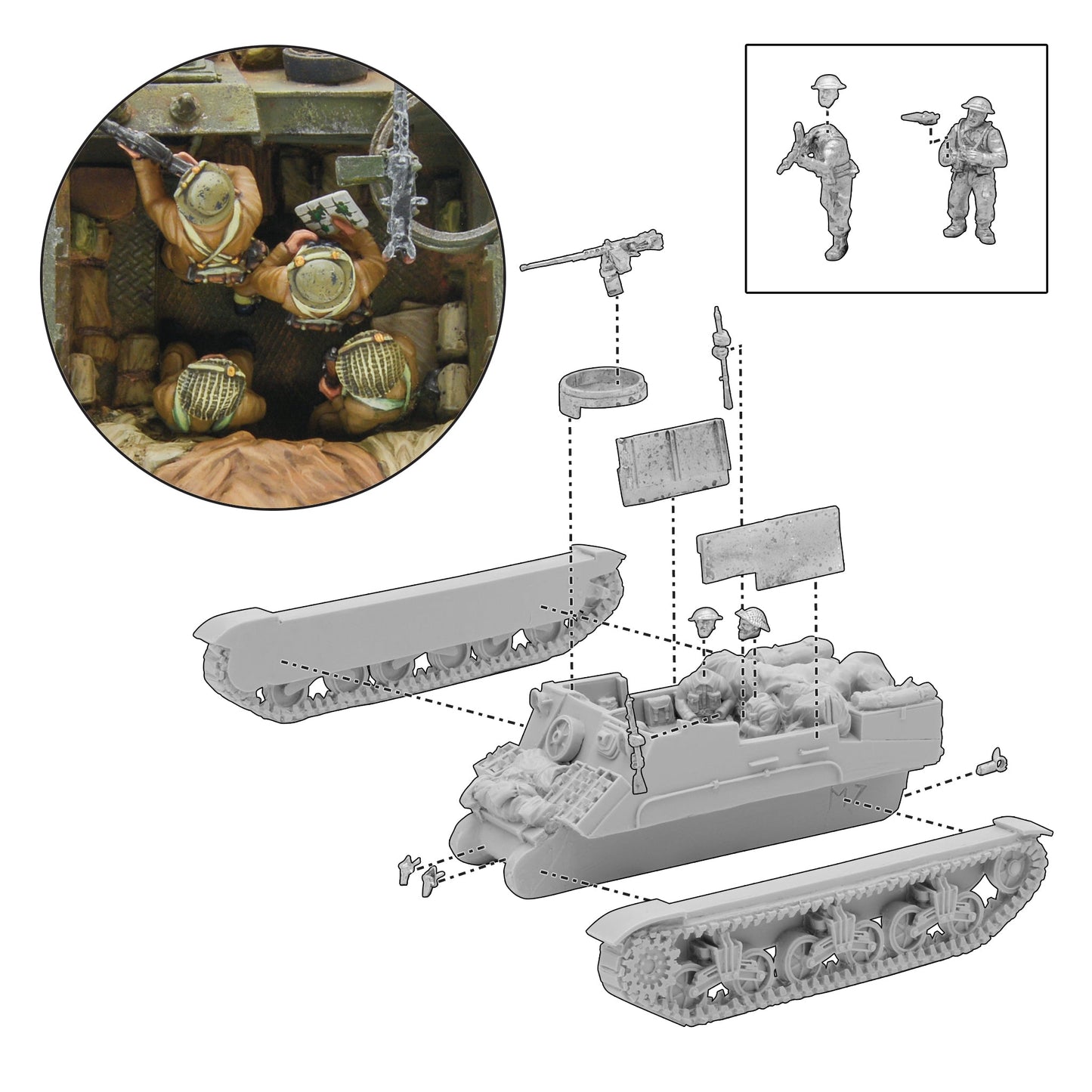 Bolt Action: British & Canadian Recce Infantry Platoon