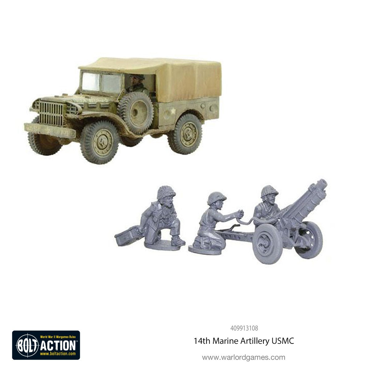 Bolt Action: USA - 14th Marine Artillery USMC