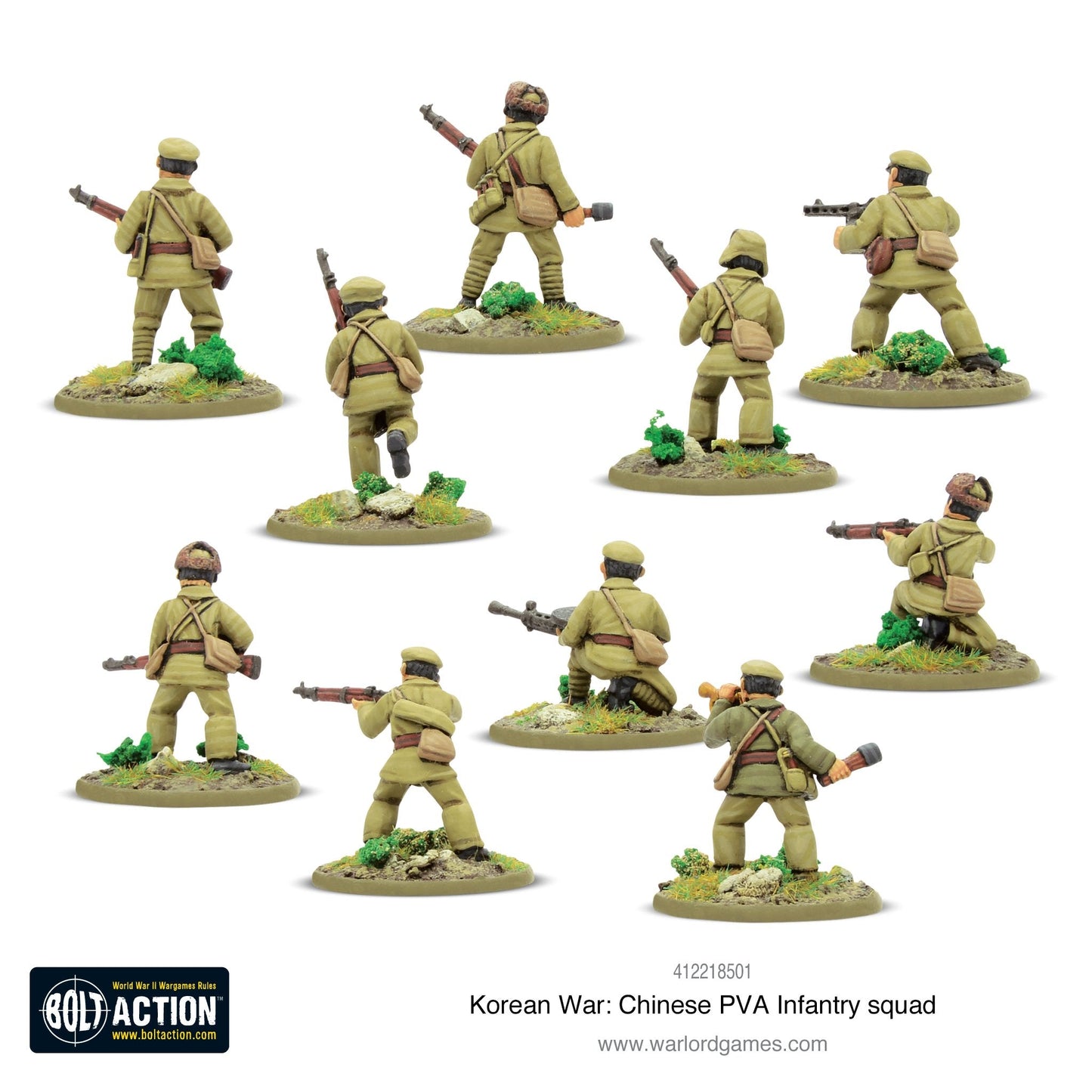 Bolt Action: Korean War: Chinese PVA Infantry Squad