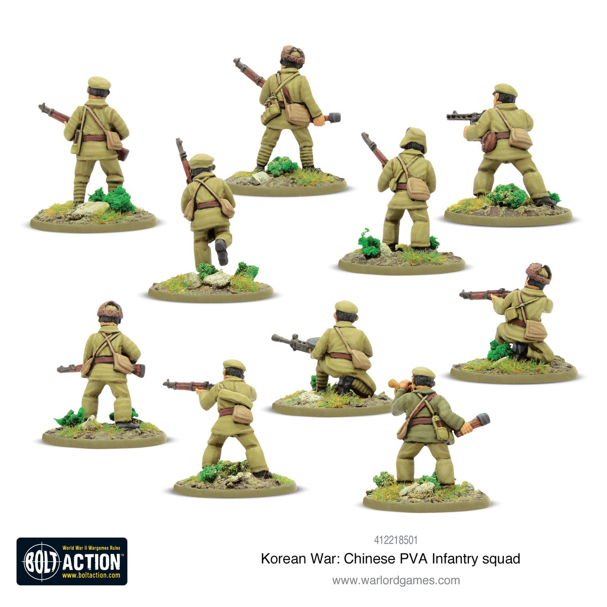Bolt Action: Korean War: Chinese PVA Infantry Squad