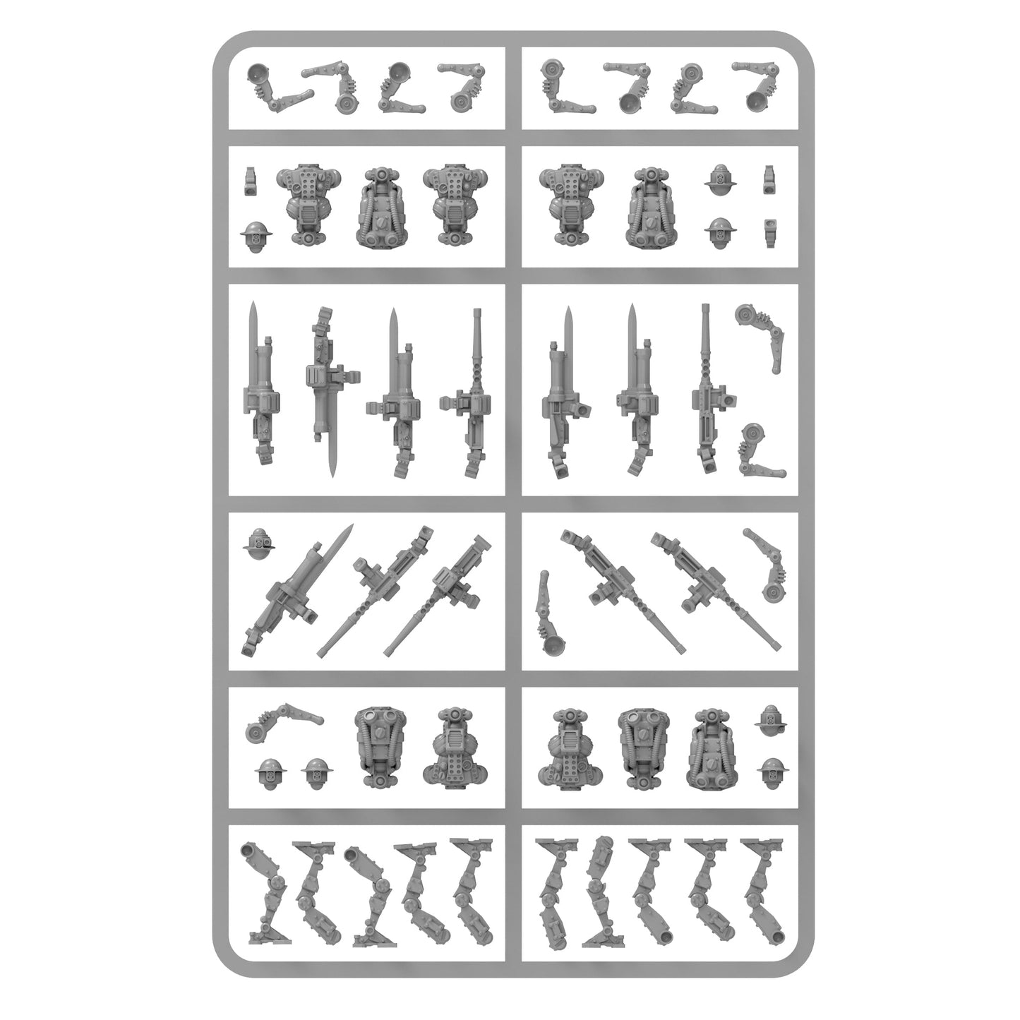 Konflikt '47: British Commonwealth - Automated Infantry platoon