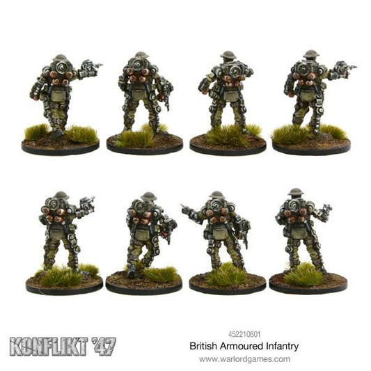 Konflikt '47: British Commonwealth - British Armoured Infantry Section