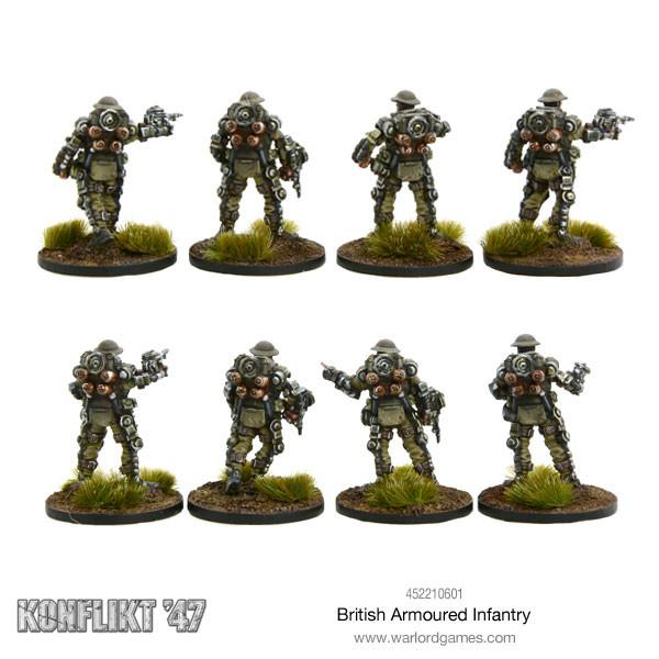 Konflikt '47: British Commonwealth - British Armoured Infantry Section